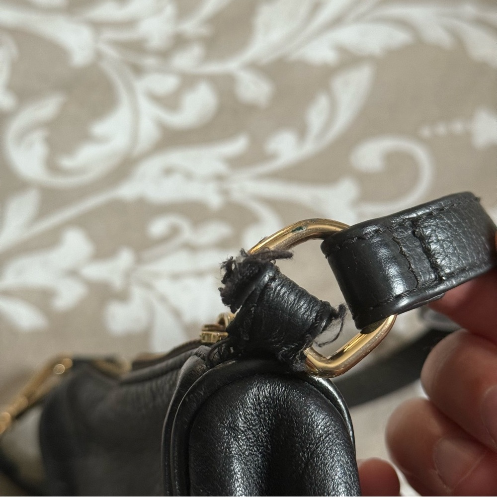 Danier Black Leather Shoulder Bags Duo - Picture 8 of 8
